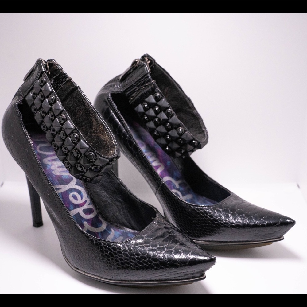 Sam Edelman Lordes snakeskin heels